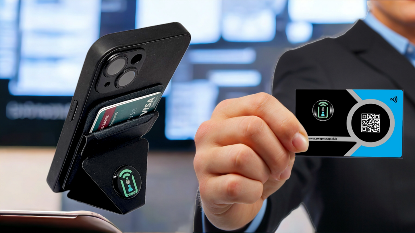 NFC Digital Card with SnapWallet NFC - Swap-n-Snap