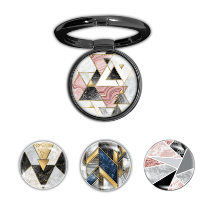 360 Holo-Ring Mobile Holder with 4 Changeable Logo Magnets - Swap-n-Snap