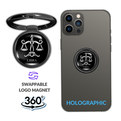 ZODIAC SUN SIGN 360° HOLO-RING - Swap-n-Snap