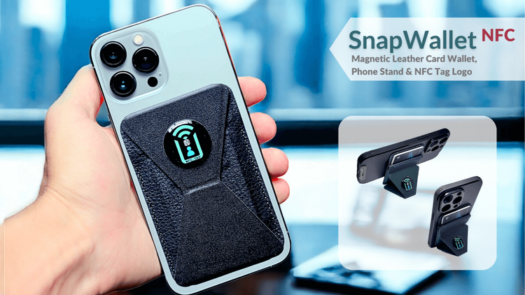 Magsafe Wallet with NFC Tag - SnapWallet NFC – Swap-n-Snap